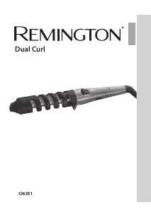 Instrukcja Remington CI63E1 Dual Curl Lokówka