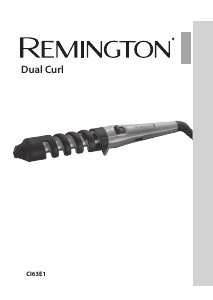 Handleiding Remington CI63E1 Dual Curl Krultang