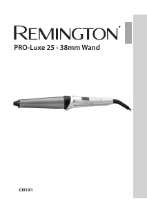 Käyttöohje Remington CI91X1 PRO-Luxe Hiusten muotoilulaite