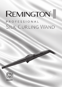 Instrukcja Remington CI96W1 Silk Wand Lokówka