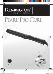 Kullanım kılavuzu Remington CI9532 Pearl Pro Saç şekillendirici