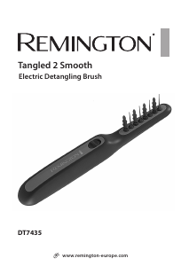 Kullanım kılavuzu Remington DT7435 Tangled 2 Saç şekillendirici