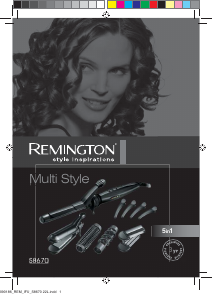 Kullanım kılavuzu Remington S8670 Multi Style Saç şekillendirici
