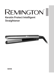 Kullanım kılavuzu Remington S8598 Keratin Protect Saç düzleştirici