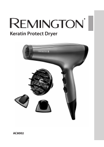 Εγχειρίδιο Remington AC8002 Πιστολάκι μαλλιών