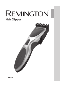 Manual de uso Remington HC335 Cortapelos