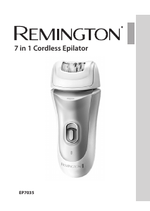 Manual Remington EP7035 7-in-1 Epilator