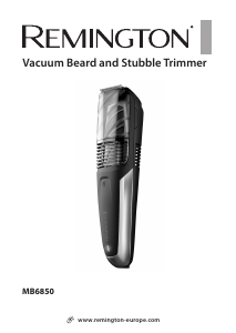 Priročnik Remington MB6850 Vacuum Prirezovalnik brade