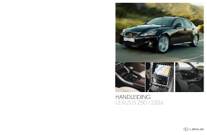 Handleiding Lexus IS 220d (2010)