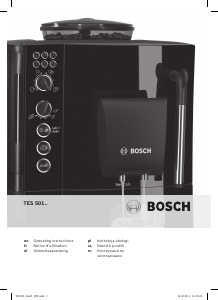 Instrukcja Bosch TES50129RW Ekspres do espresso