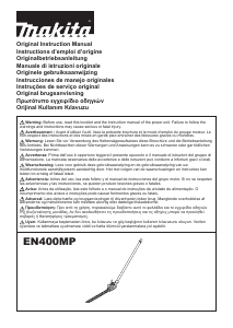 Handleiding Makita EN400MP Heggenschaar