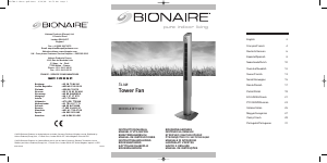 Instrukcja Bionaire BT150R Wentylator