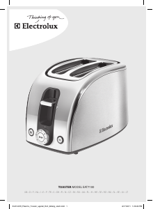Bedienungsanleitung Electrolux EAT7100 Toaster