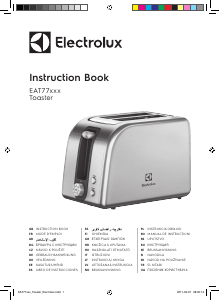 Kullanım kılavuzu Electrolux EAT7700R Ekmek kızartma makinesi