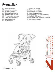 Handleiding Zibos Facile Kinderwagen