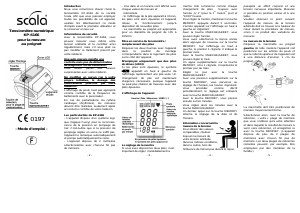 Mode d’emploi Scala KP-6166 Tensiomètre
