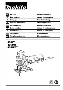 Mode d’emploi Makita 4351FCT Scie sauteuse