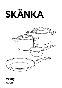 Руководство IKEA SKANKA Кастрюля