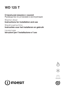 Manuale Indesit WD 125 T Lavasciuga