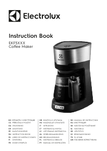 Kullanım kılavuzu Electrolux EKF5700 Kahve makinesi
