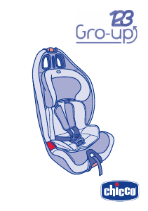 Manual Chicco Gro-up 123 Cadeira auto