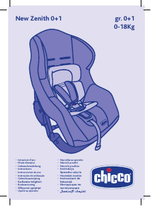 Instrukcja Chicco New Zenith Fotelik samochodowy