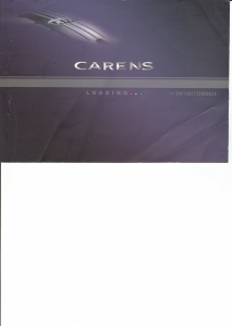 Handleiding Kia Carens (2003)