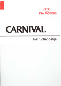 Handleiding Kia Carnival (2002)