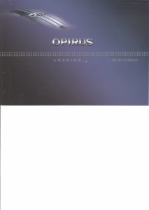 Handleiding Kia Opirus (2004)