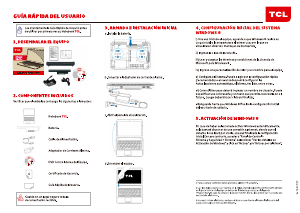 Manual de uso TCL Eximia A54500 Portátil