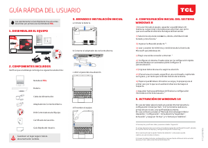Manual de uso TCL Eximia Slim/2 C14500 Portátil