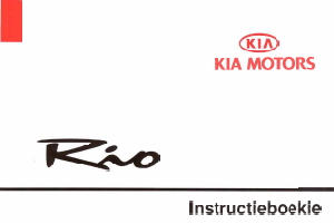 Handleiding Kia Rio (2000)