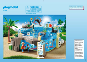 Handleiding Playmobil set 9060 Zoo Zee aquarium