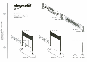Mode d’emploi Playmobil set 3717 Winter Fun Slalomeurs et caméraman