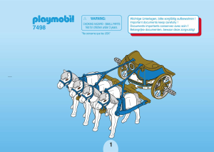 Manual Playmobil set 7498 Romans Chariot