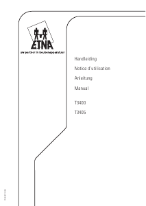 Handleiding ETNA T3400FTRVS Oven