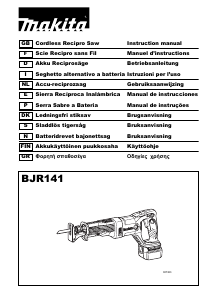 Manual Makita BJR141 Reciprocating Saw