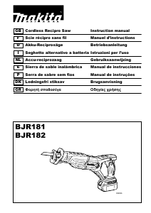 Manuale Makita BJR181 Sega universale