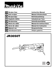 Manual Makita JR3050T Serra sabre