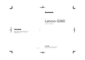 Bruksanvisning Lenovo G360 Bärbar dator