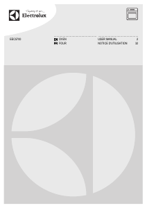 Mode d’emploi Electrolux EEC5700AOX Four