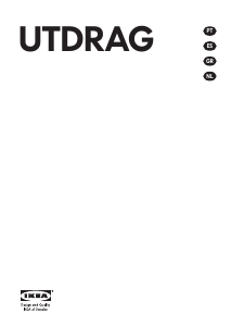 Manual IKEA UTDRAG Exaustor