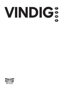 Manual IKEA VINDIG Exaustor