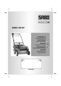 Bruksanvisning SABO 38-EV Vertikalskärare