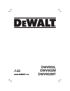 Manual de uso DeWalt DWV902L Aspirador