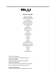 Manual de uso BLU Vivo 5R Teléfono móvil