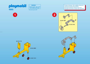 Handleiding Playmobil set 4905 Promotional Sika bouwset