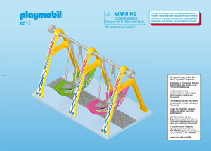 Handleiding Playmobil set 6517 Leisure Schommelboot