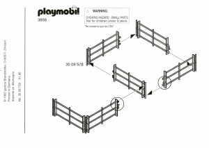 Посібник Playmobil set 3856 Farm Коні