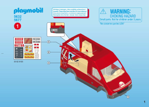 Mode d’emploi Playmobil set 5632 City Life Food truck
